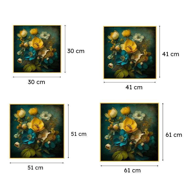Fresh Blooms Wall Painting media 6