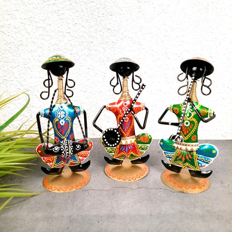Jimava Tribal Musical Showpiece - Set Of Three