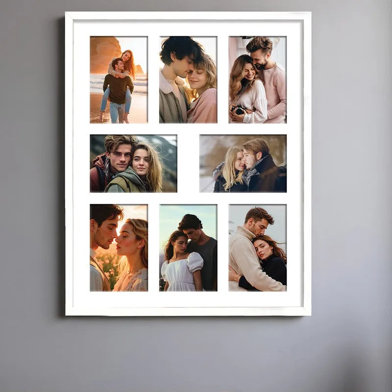 Memoirra Collage Photo Frame - White media 3