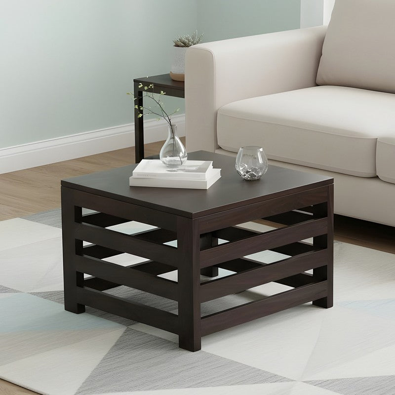 Pervon Sheesham Wooden Center Table