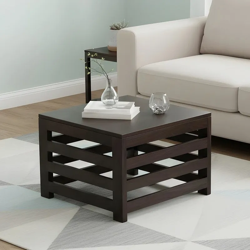 Pervon Sheesham Wooden Center Table media 1
