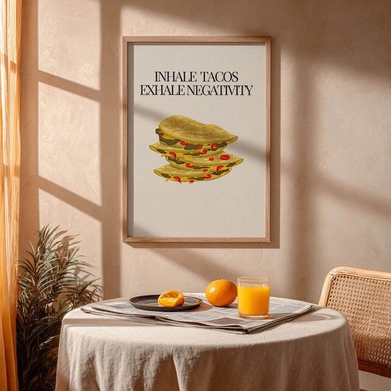 TacoBite Archival Canvas Wall Art - Brown media 4