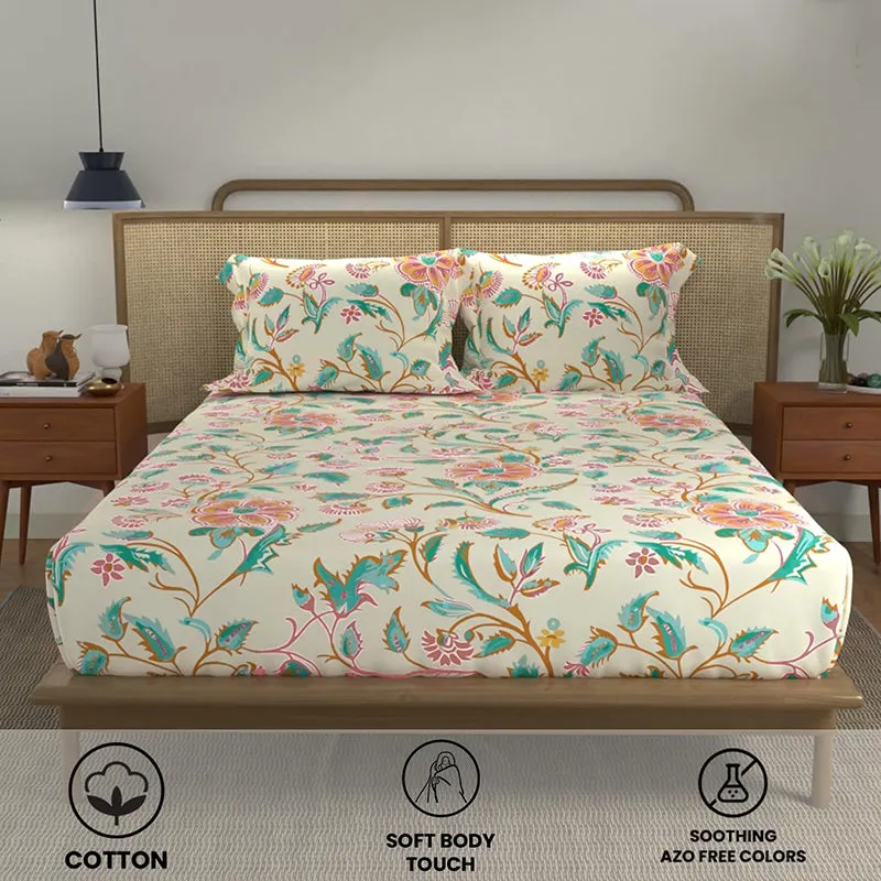 Urban Space Petanova Cotton Bedsheet - 144 TC media 5