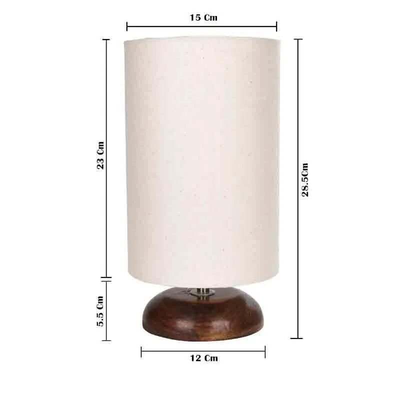 Mini Moose Fabric Table Lamp - Beige,Brown media 6