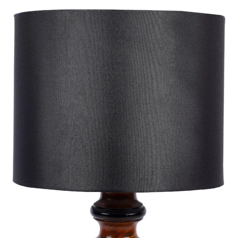 Blace Rene Fabric Table Lamp - Black,Brown media 5