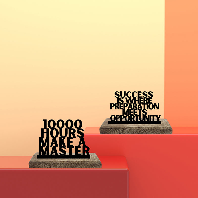 Master Success Showpiece - Set Of Two