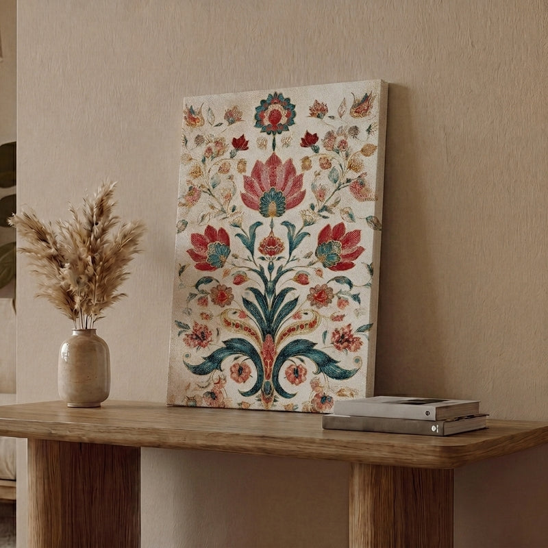 Floral Form Canvas Wall Art