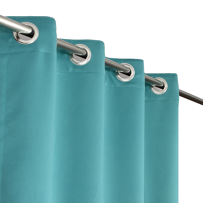 Nisha Blackout Curtain (Aqua) - Set Of Two media 5