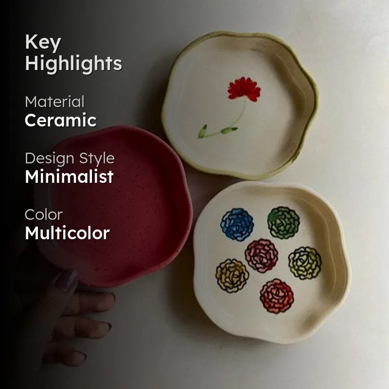 Elkima Ceramic Platter - Set of Three media 2