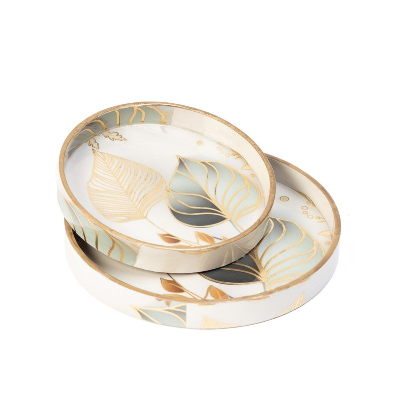 FloraFresh Round Serving Tray - Set Of Two media 4