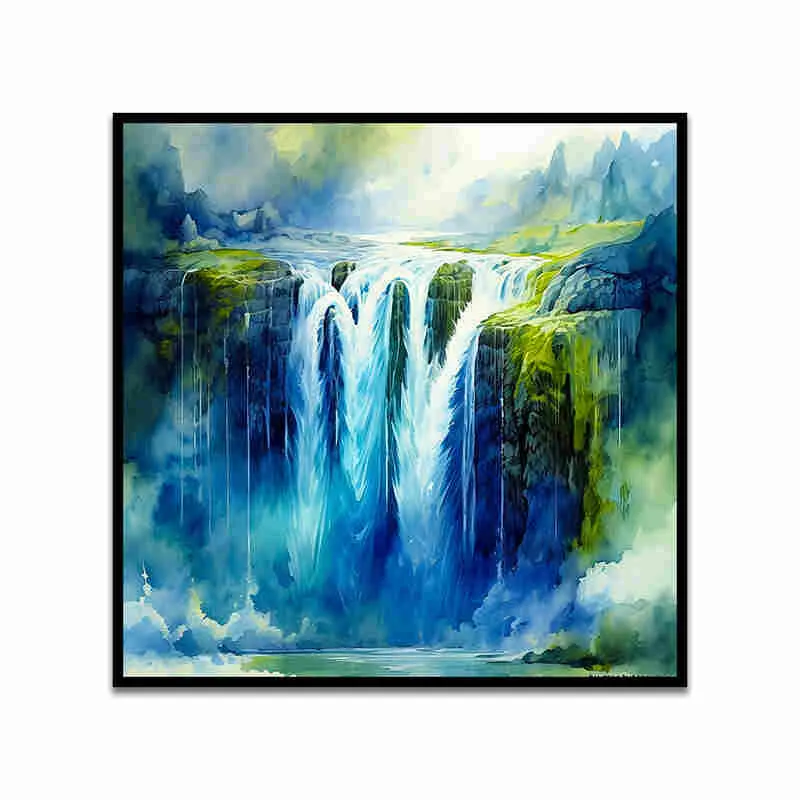 Mystic Falls Canvas Wall Art With Frame media 4