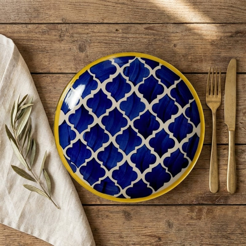 ServeLine Ceramic Dinner Plate