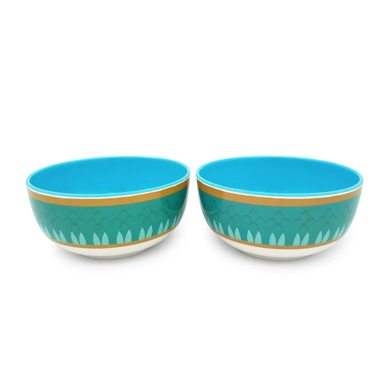 Aqua Charm Melamine Dinner Set - Twelve Piece Set media 10