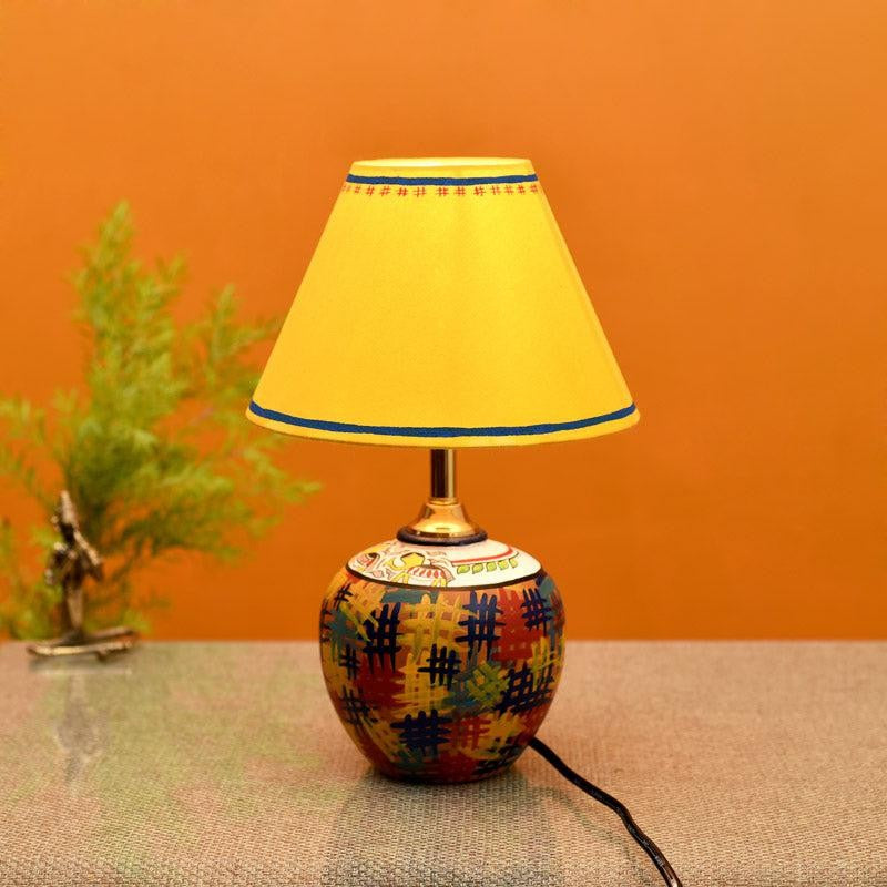 Shahana Terracotta Table Lamp - Multicolor media 3