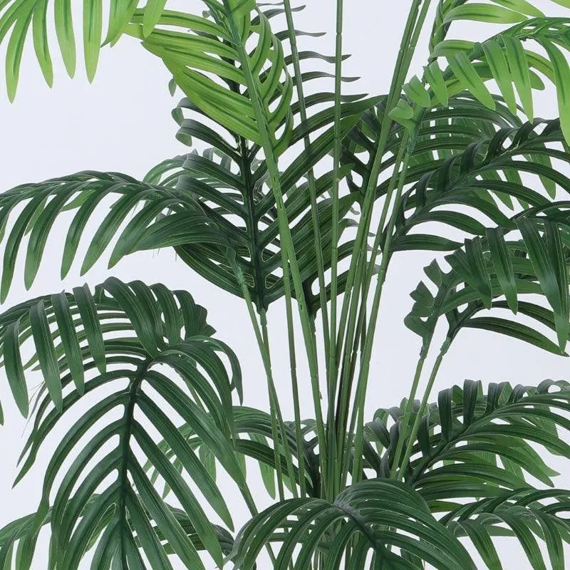 GreenAura Artificial Plant With Black Fiber Pot - 3.6 Feet media 8