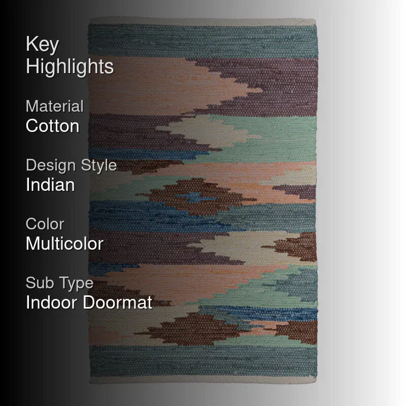 Fenric Cotton Door Mats - Multicolor media 2