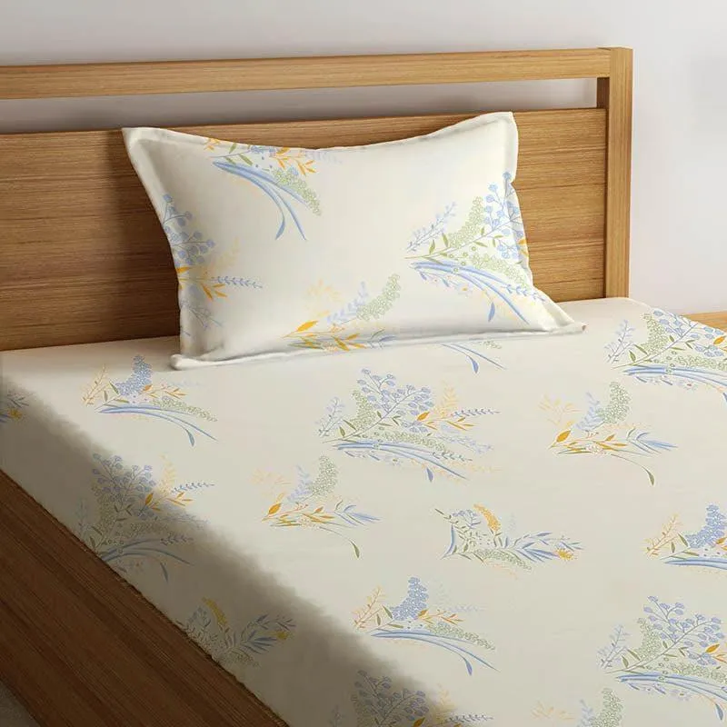 Gardenia Bloom Bedsheet - 150 GSM media 3