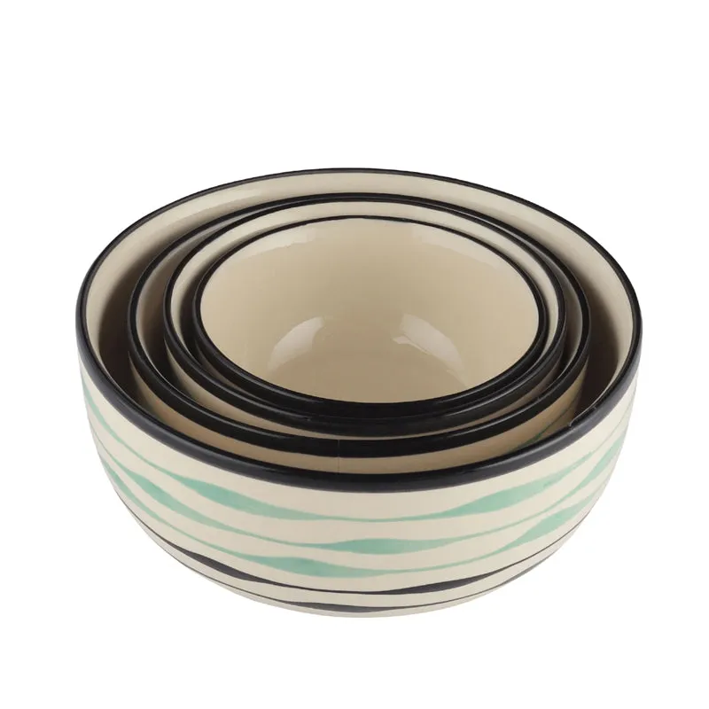 Sitara Serving Bowl (1L/750 mL/500 mL/350 mL) - Set Of Four media 4