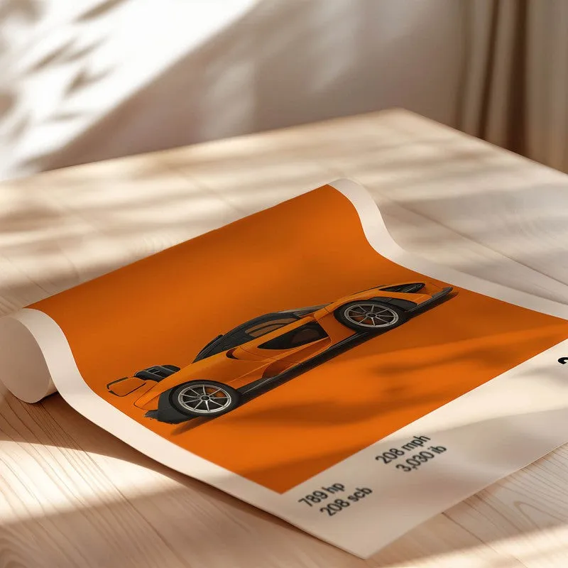 McLaren Senna Wall Poster media 5