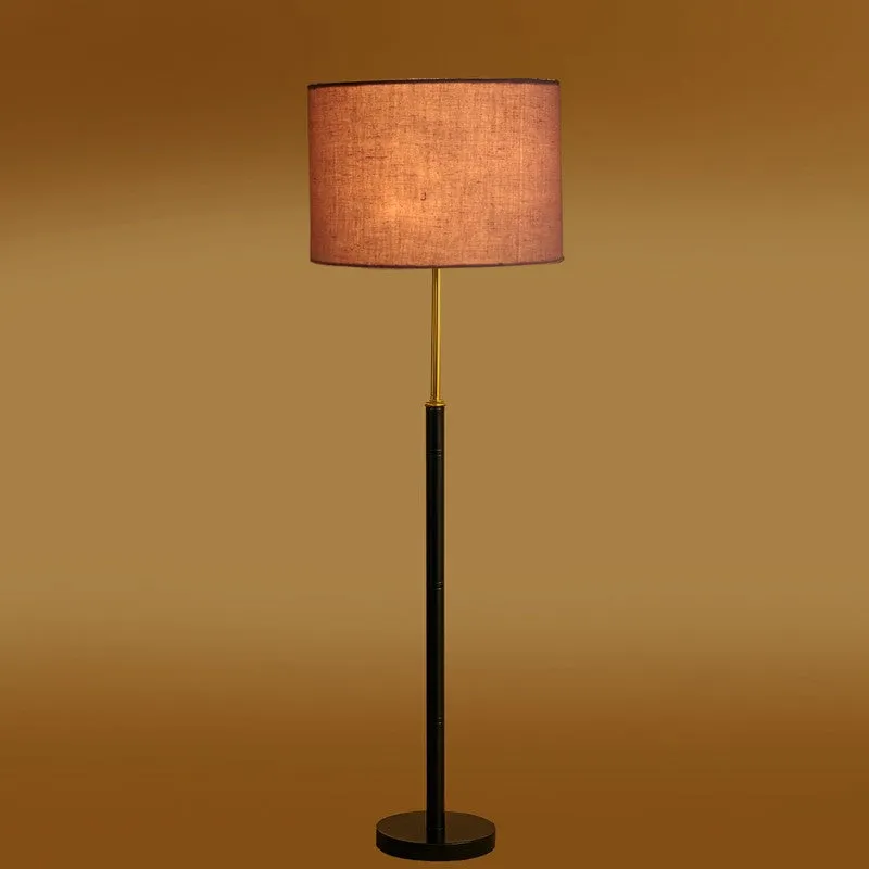 Nordic Glow Wooden Floor Lamp - Grey media 7