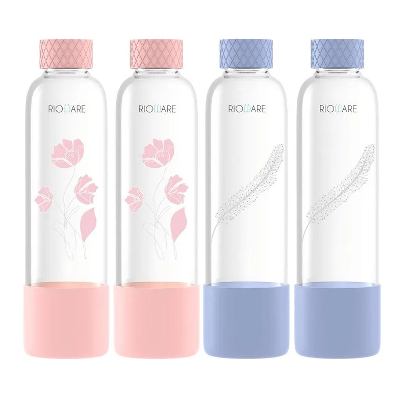 Rioware PureSip Everyday Bottle (Blue & Green,750 mL) - Set Of Four media 3