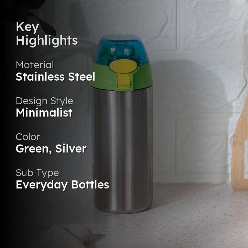Sip Up Water Bottle (Peacock) - 500 mL media 2