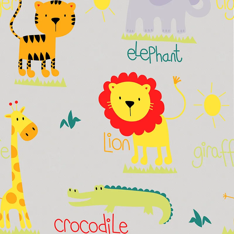 King Of Jungle Kids Microfiber Microfiber Bedsheet - 150 GSM media 5