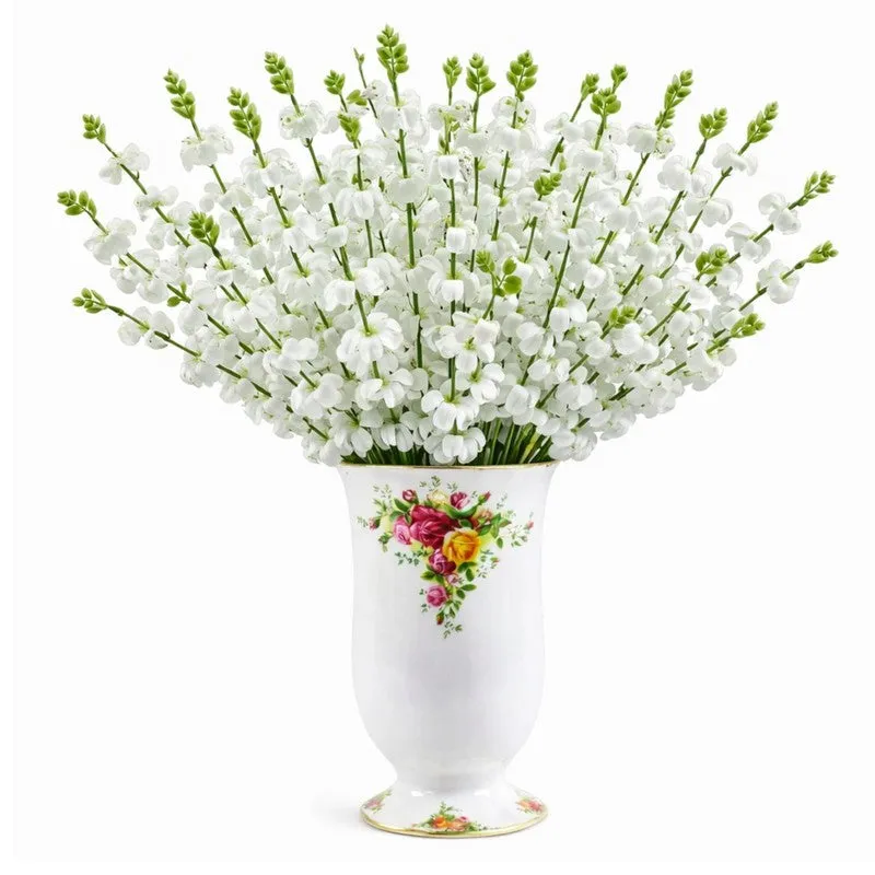 Lysara Artificial Flower (White) - Set Of Four media 4