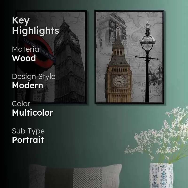 Street View Wall Art - Set Of Two media 2