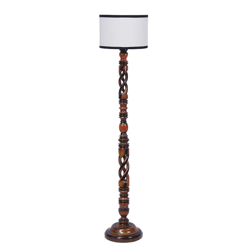 Twilight Treasures Floor Lamp - White media 6