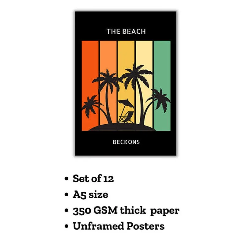 Retro Ramp Wall Poster - Set Of Twelve media 5