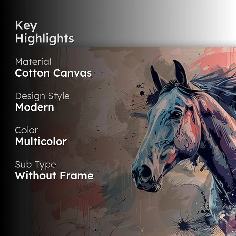 Colorful Mane Wall Art media 2