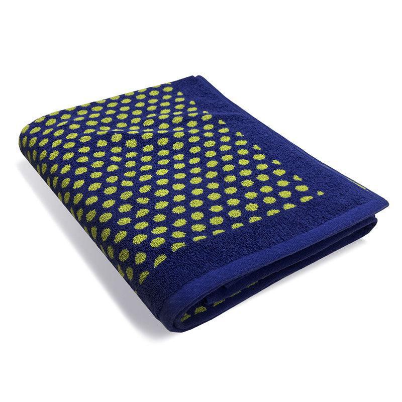 Nautica Silent Touch Cotton Bath Towel -  Green & Blue media 4