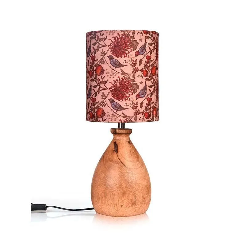 Amber Fabric Table Lamp - Multicolor media 4