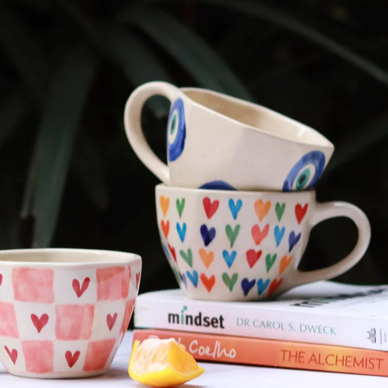Halepa Ceramic Tea Cup (200 mL Each) - Set of Six media 5