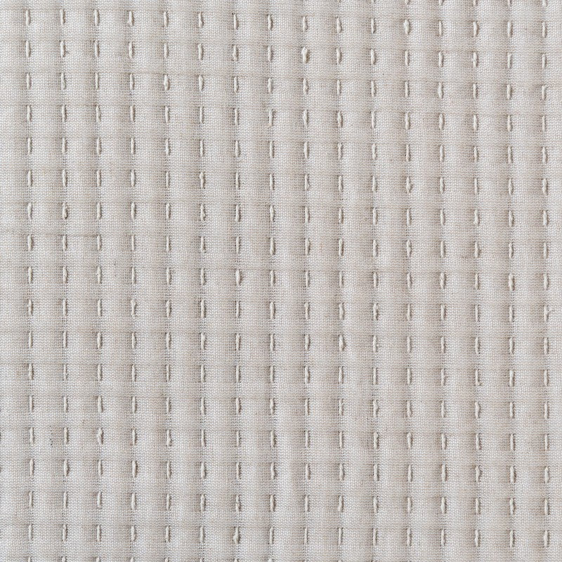 Ivory (Beige Self Stripe Comforter) - Three Piece Set media 5
