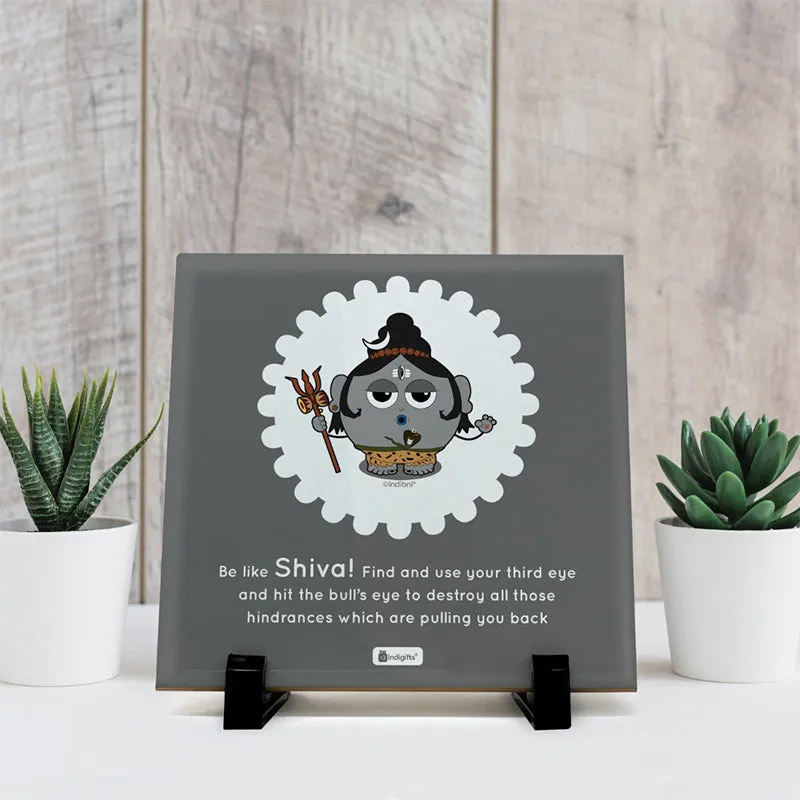 Whimsy Cute Shiva Motivational Showpiece media 1