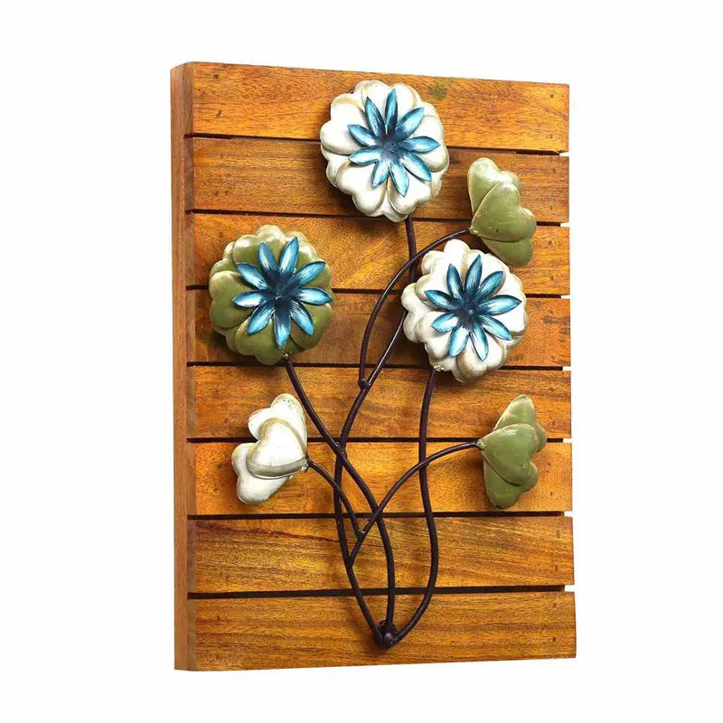 Floral Bunch Iron Wall Accent media 4