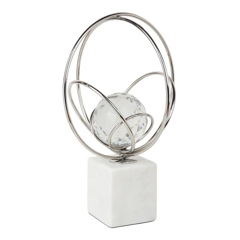 Crystal Elysian Showpiece - Silver media 4