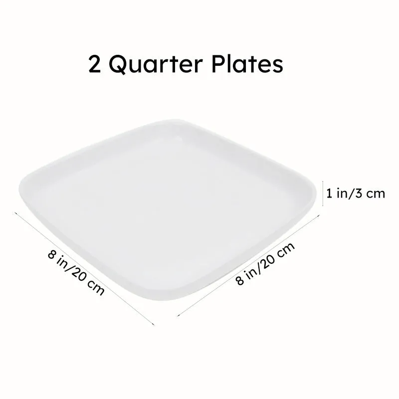 Mosswing Quarter Plate - Set Of Two media 11
