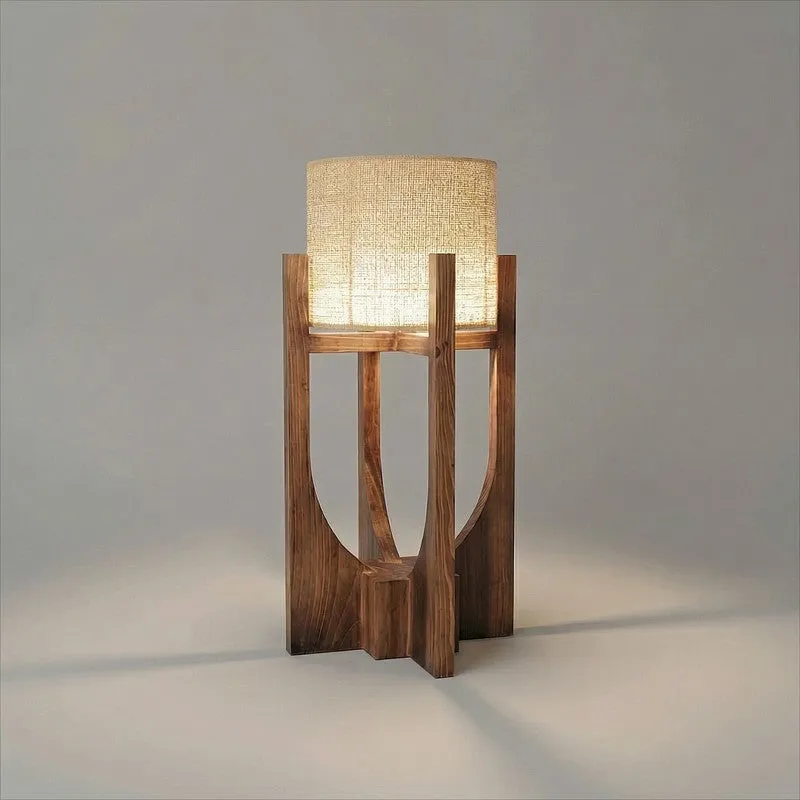 Kompas Jute Table Lamp - Brown,Beige media 6
