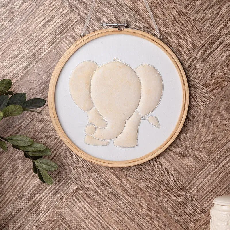 Jumbo Jude Fabric Wall Accent - Elephant Collection media 3