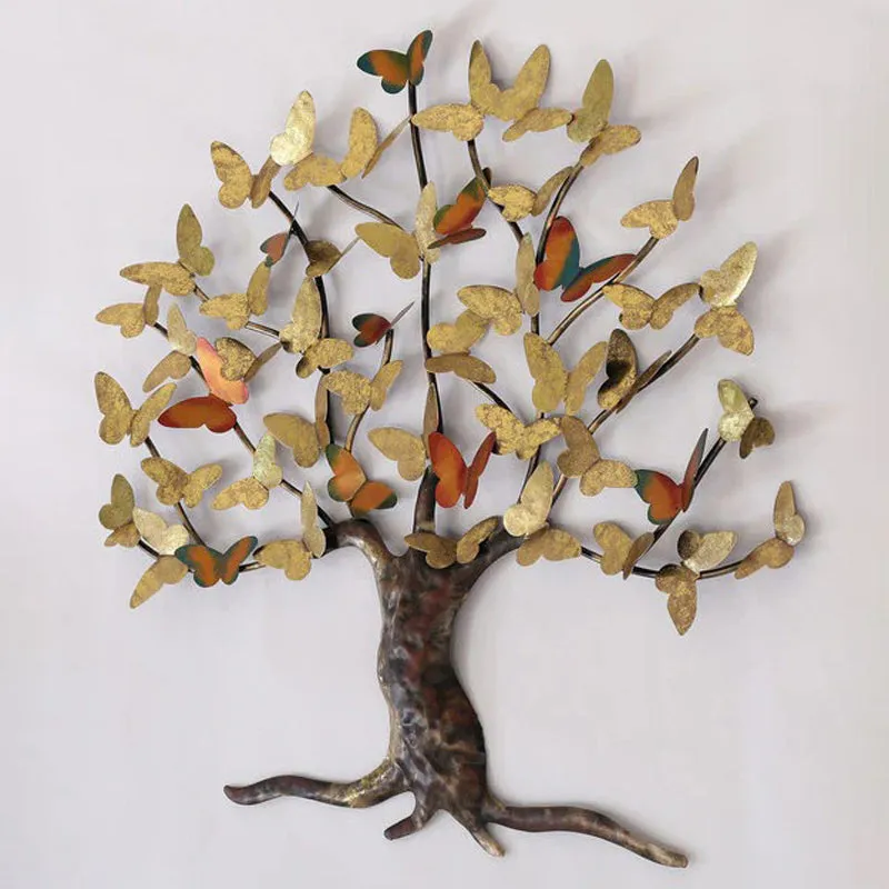 Butterfly Tree Iron Wall Accent media 5
