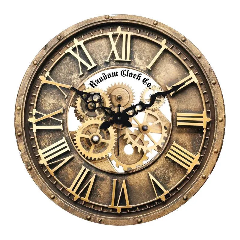 Liora Mech 3D Printed MDF Wall Clock media 4