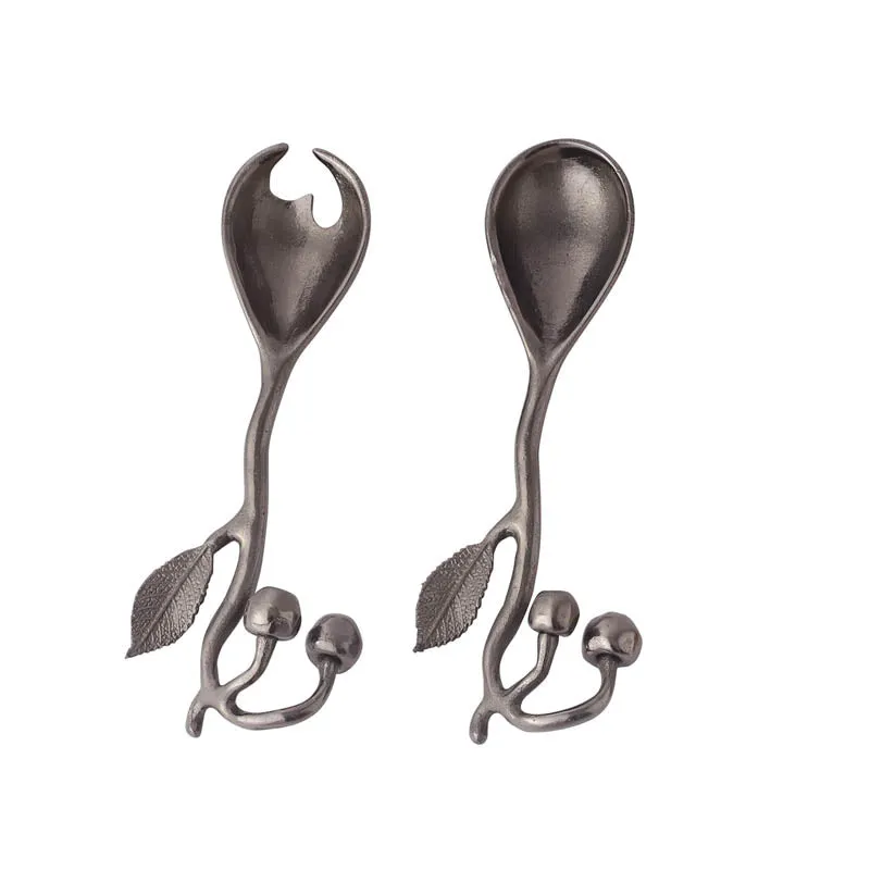 Cheery Vine Accent Bowl - Black media 4