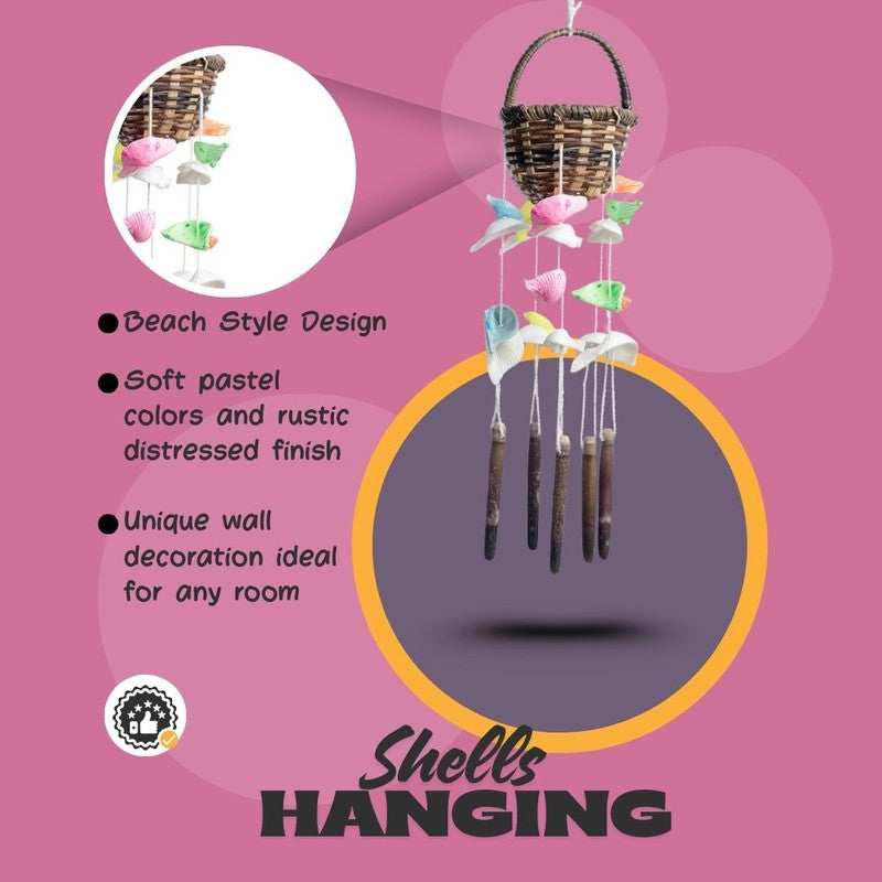 Shoreline Melody Sea Shell Windchime media 6