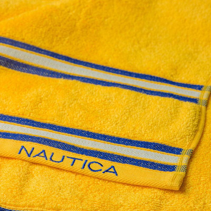 Nautica Dove Down Cotton Towel Set (Yellow) - Set Of Fourteen media 6