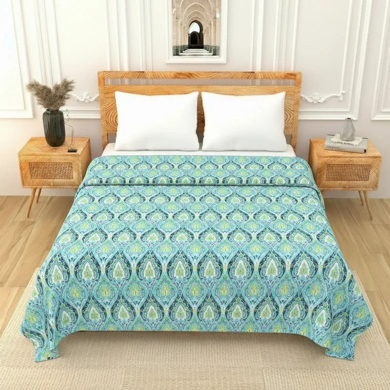 Blossom Drift Cotton Dohar - 240 TC media 4