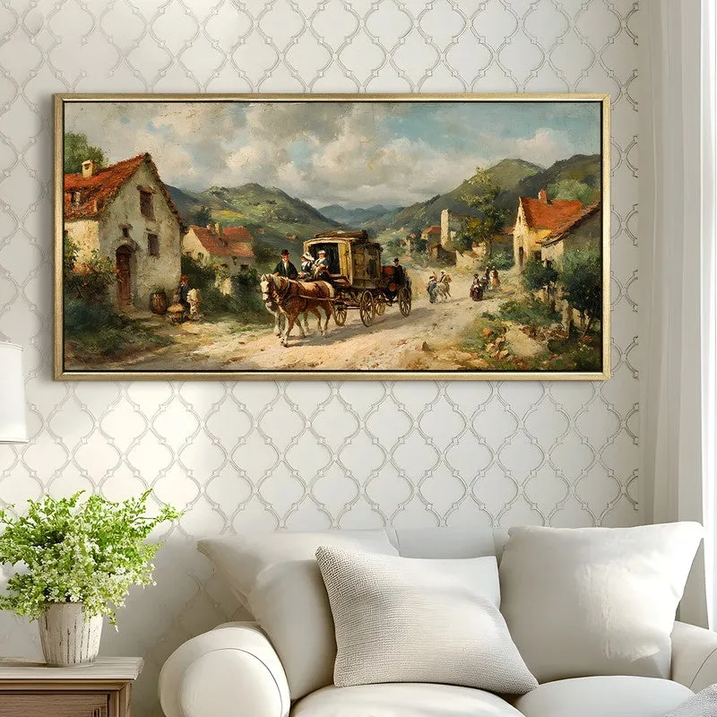 Heritage Carriage Village Wall Art media 3