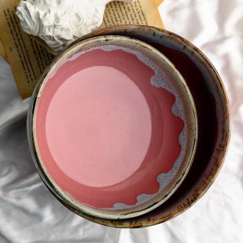 Aldia Handmade Serving Bowl - 700 ML media 3